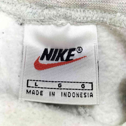 ナイキ NIKE 90S 白タグ スウッシュ ロゴ 裾ジップ ヘビーウェイト スウェット パンツ  メンズ JPN:L
